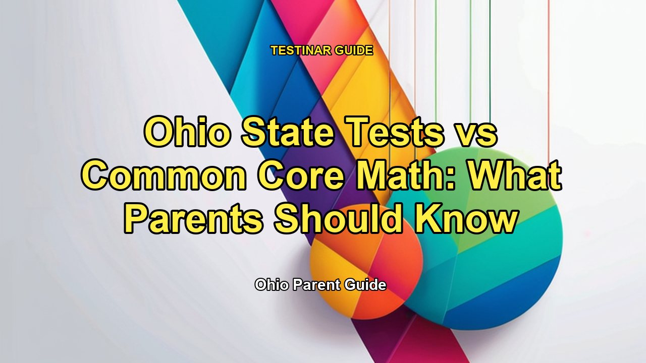 Ohio State Tests vs Common Core Math: What Parents Should Know