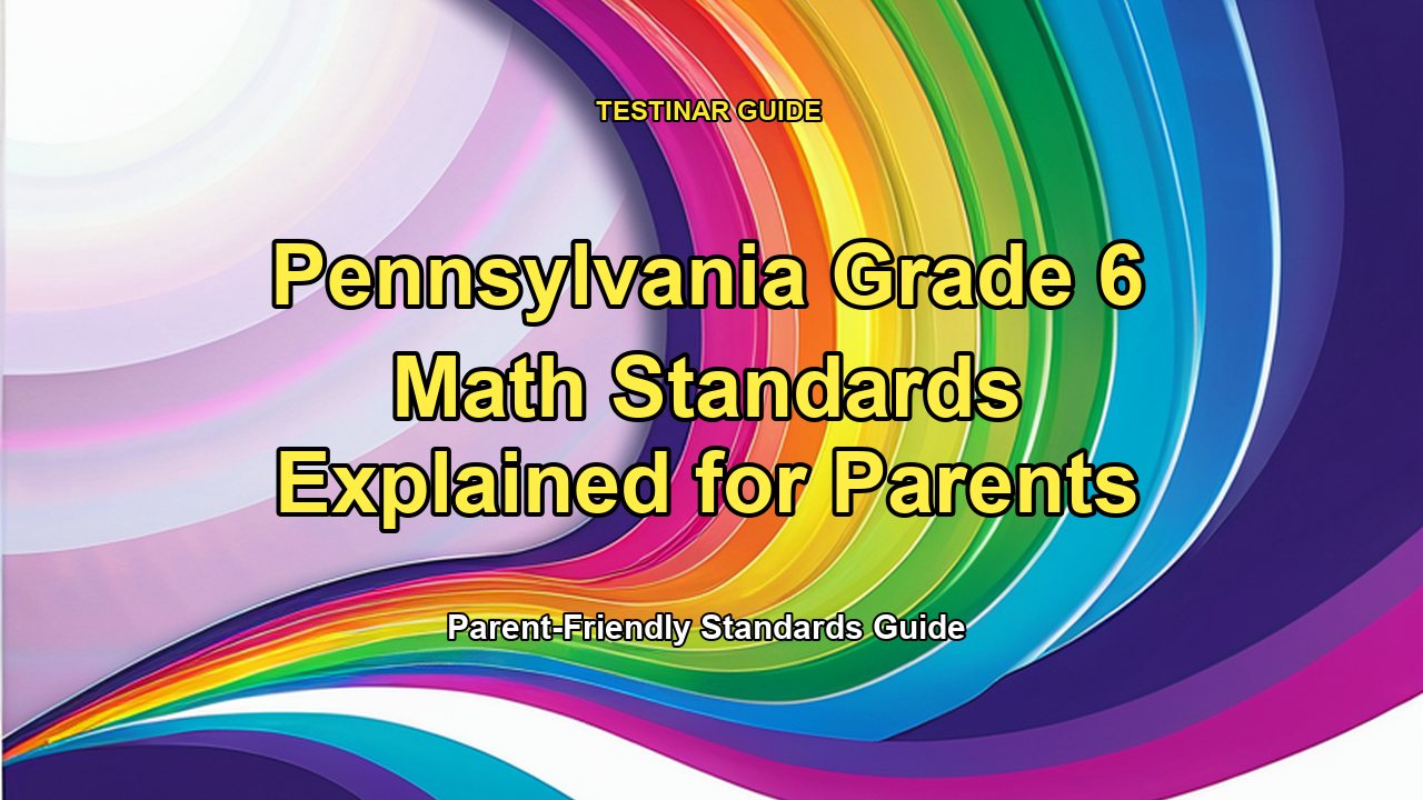 Pennsylvania Grade 6 Math Standards Explained for Parents