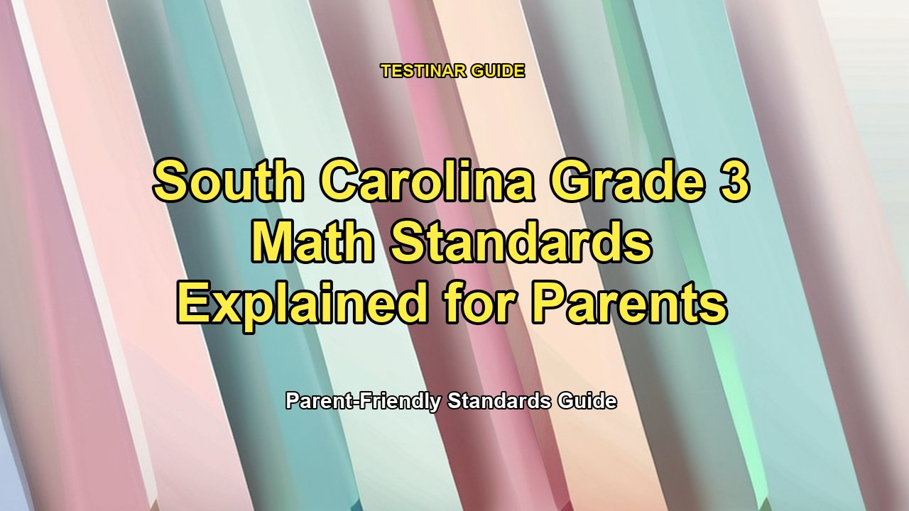 South Carolina Grade 3 Math Standards Explained for Parents