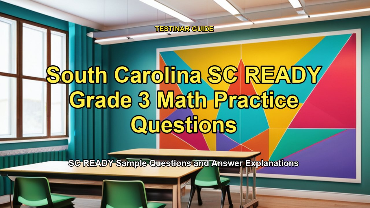 South Carolina SC READY Grade 3 Math Practice Questions