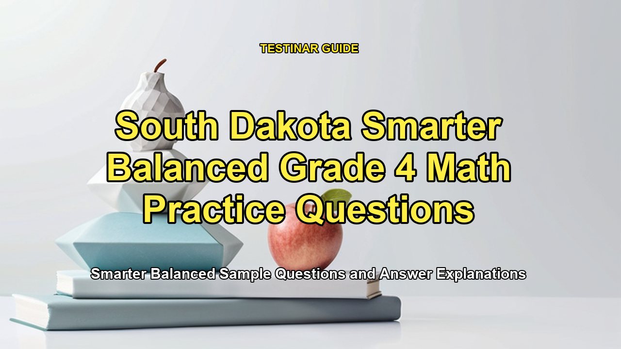 South Dakota Smarter Balanced Grade 4 Math Practice Questions