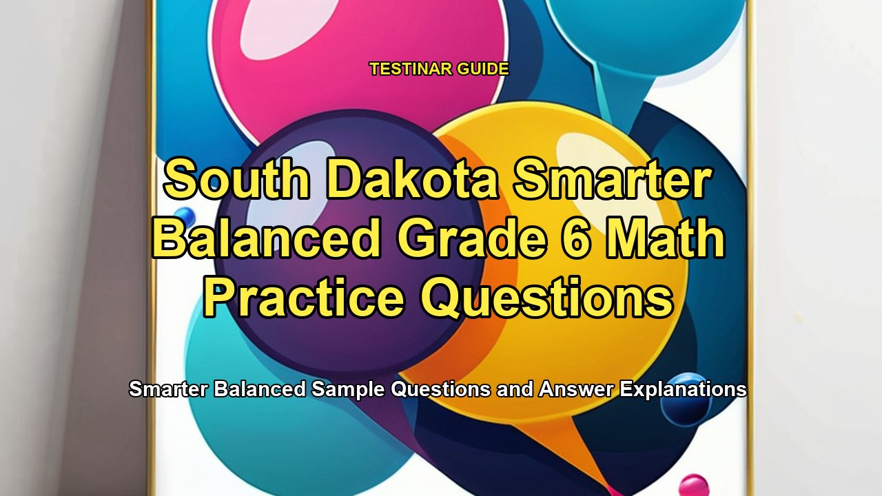 South Dakota Smarter Balanced Grade 6 Math Practice Questions