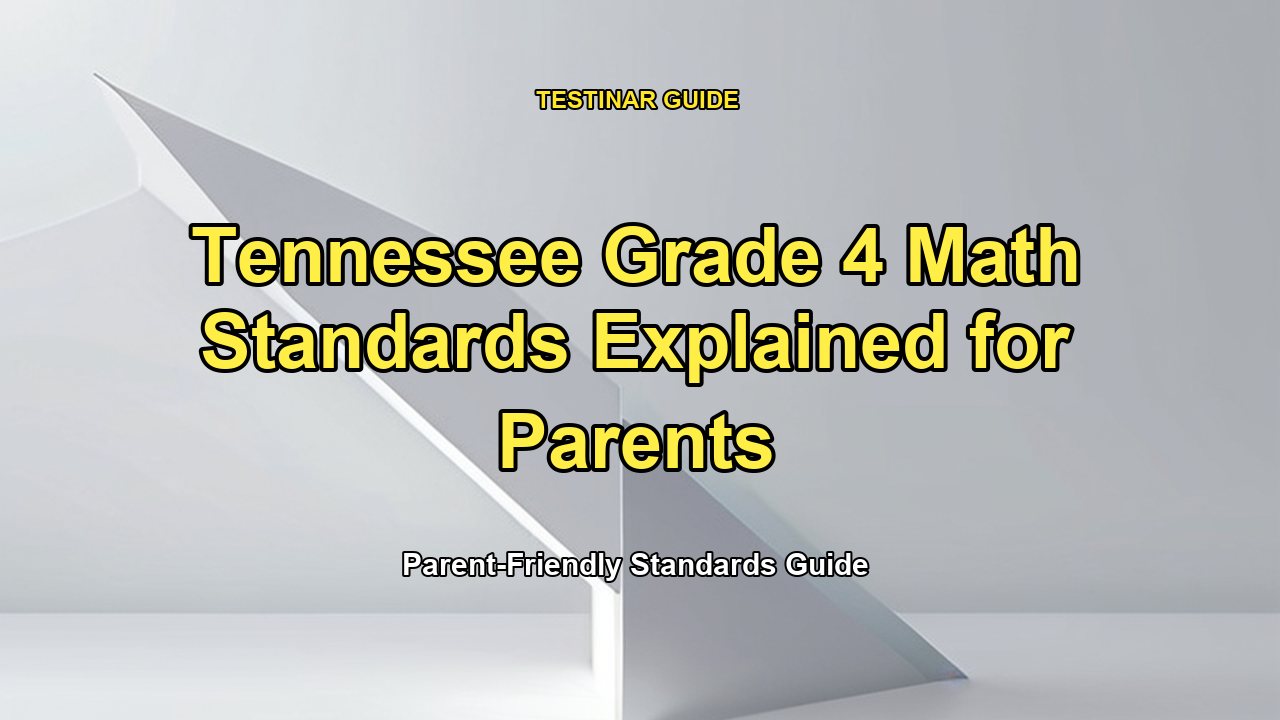 Tennessee Grade 4 Math Standards Explained for Parents