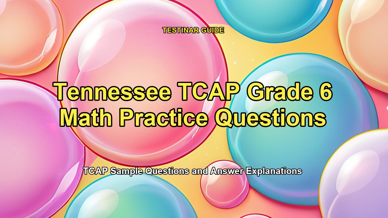 Tennessee TCAP Grade 6 Math Practice Questions