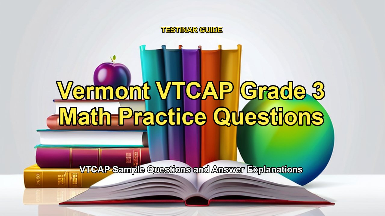 Vermont VTCAP Grade 3 Math Practice Questions