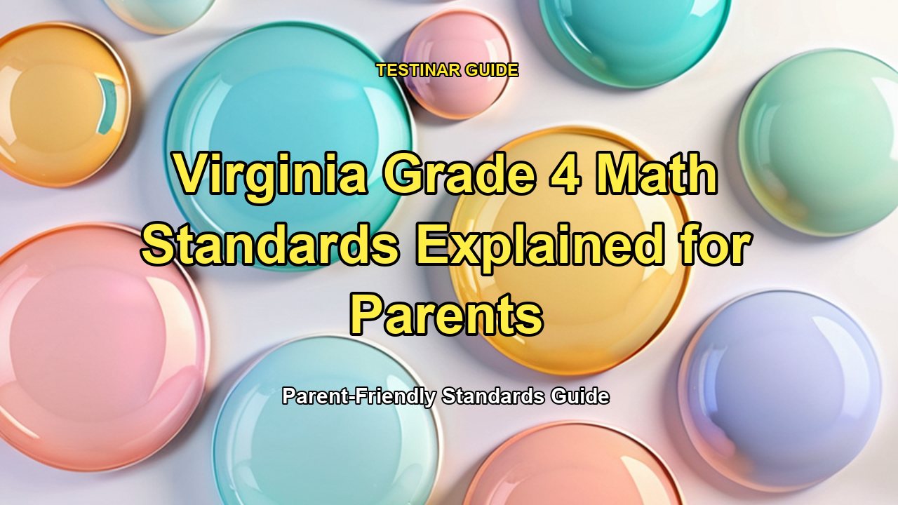 Virginia Grade 4 Math Standards Explained for Parents