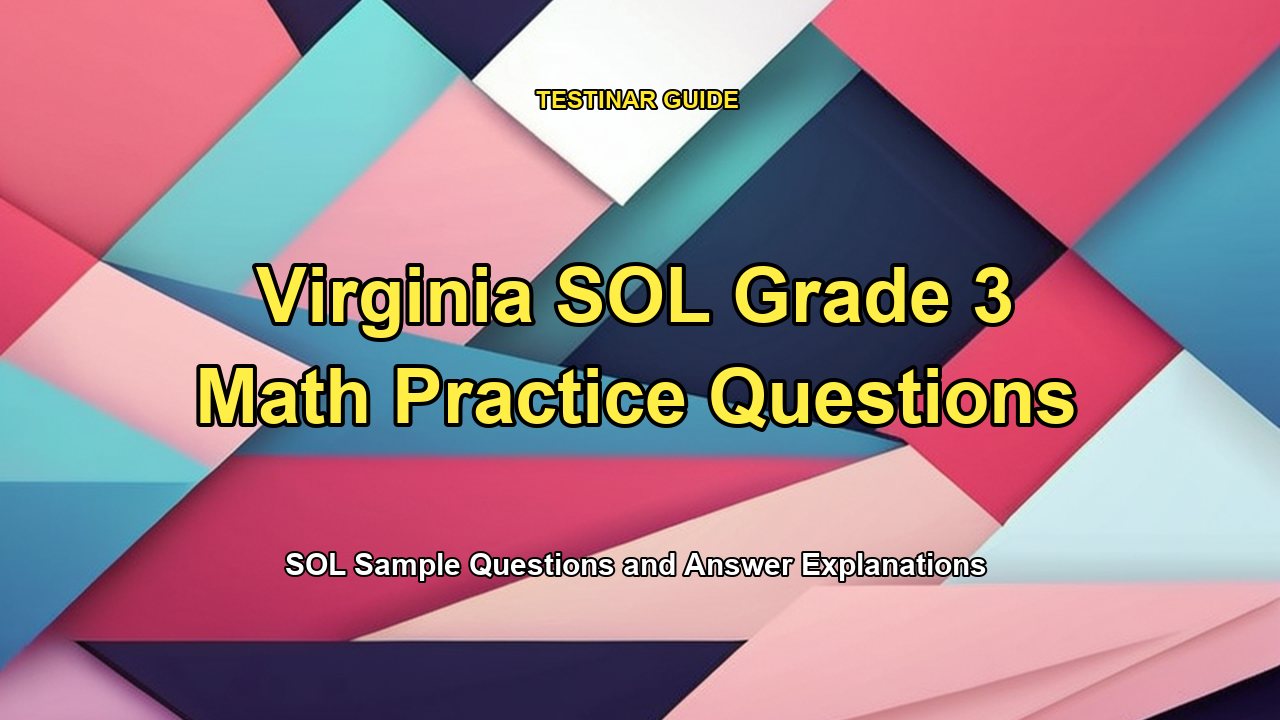 Virginia SOL Grade 3 Math Practice Questions