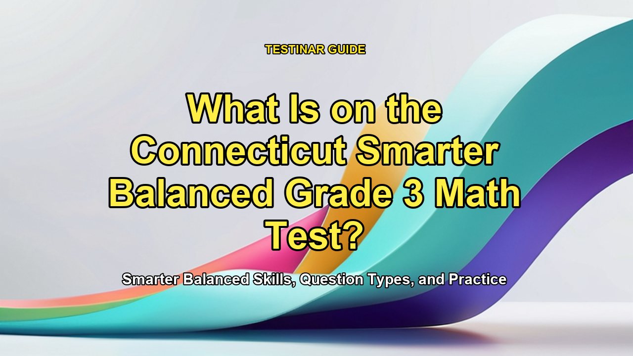 What Is on the Connecticut Smarter Balanced Grade 3 Math Test?