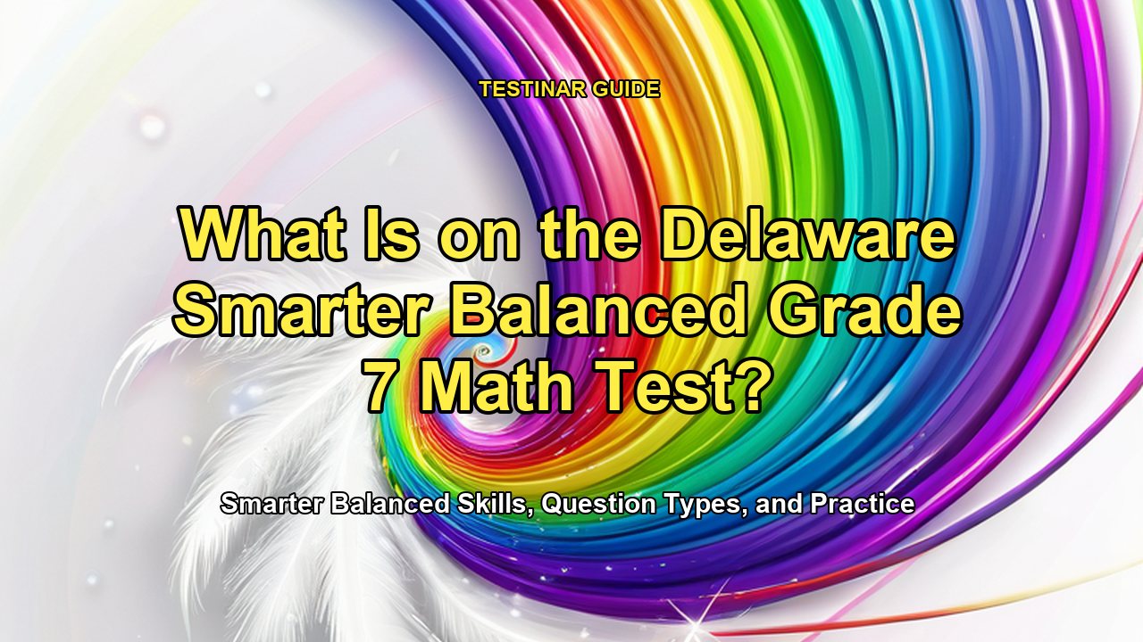 What Is on the Delaware Smarter Balanced Grade 7 Math Test?