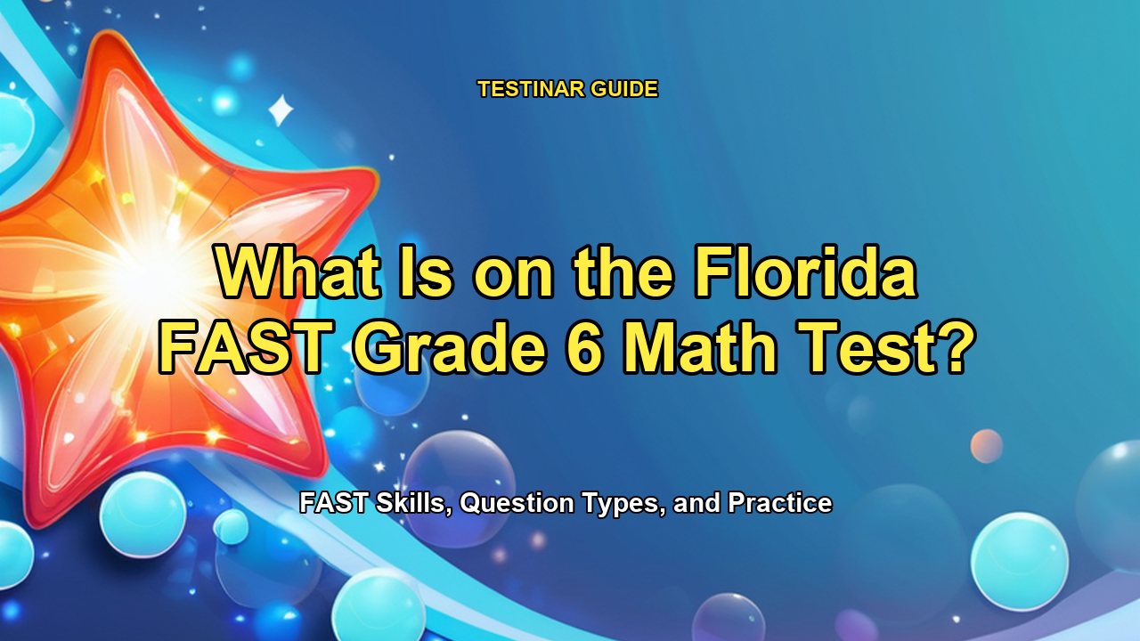 What Is on the Florida FAST Grade 6 Math Test?