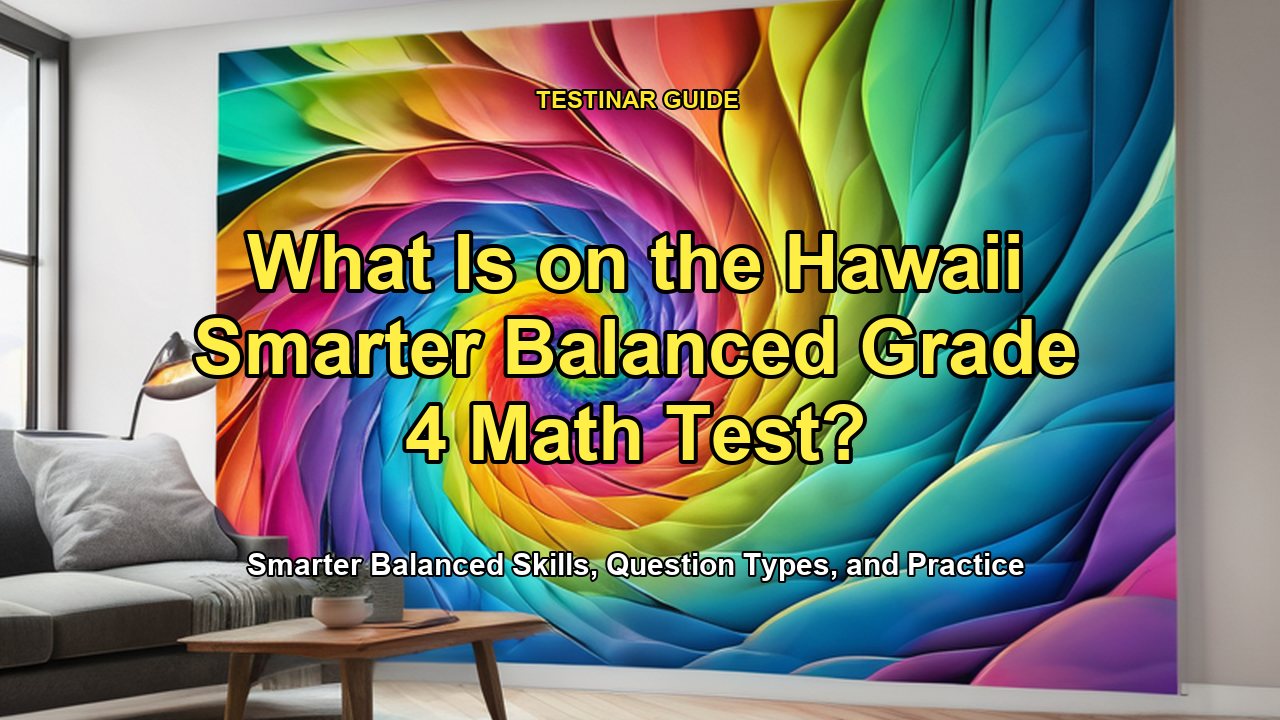 What Is on the Hawaii Smarter Balanced Grade 4 Math Test?