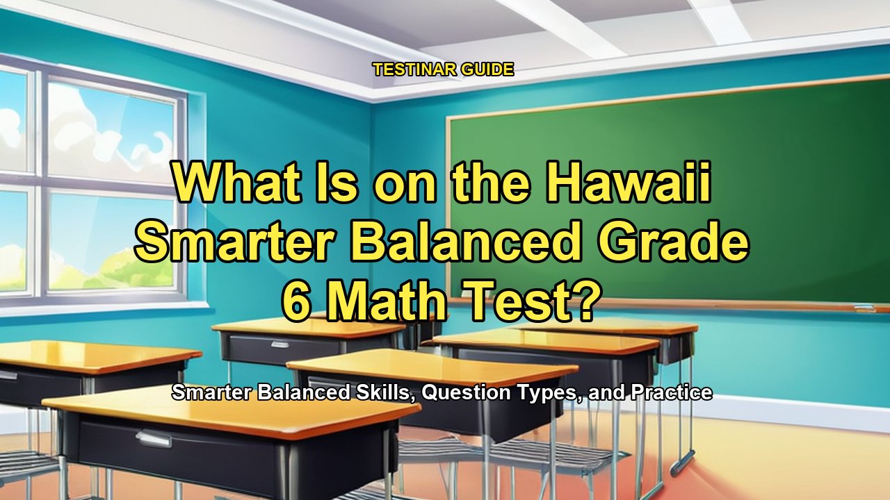 What Is on the Hawaii Smarter Balanced Grade 6 Math Test?