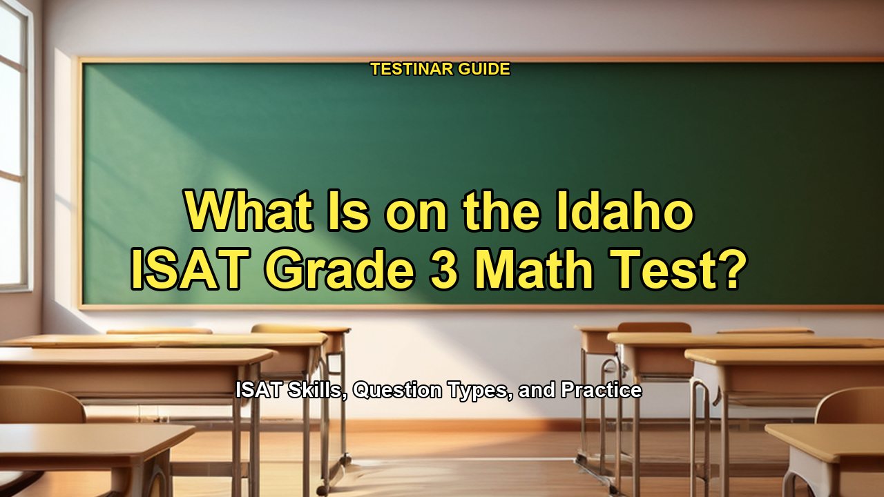 What Is on the Idaho ISAT Grade 3 Math Test?