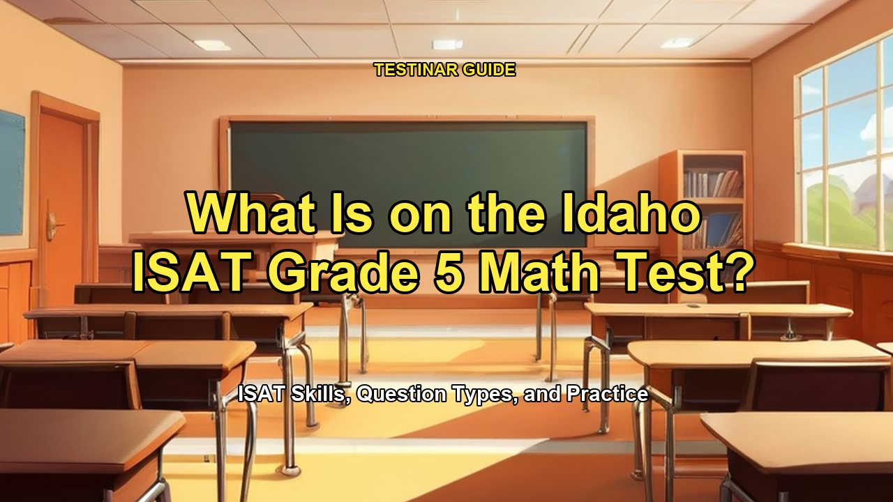 What Is on the Idaho ISAT Grade 5 Math Test?