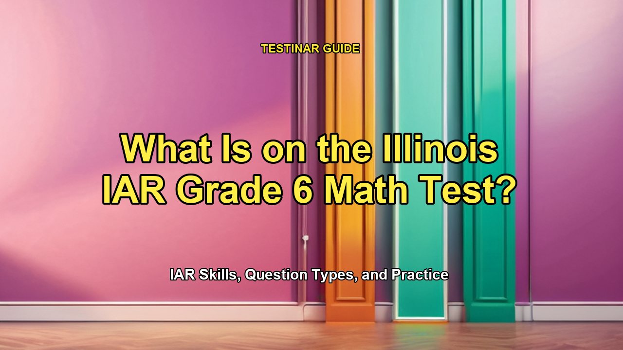 What Is on the Illinois IAR Grade 6 Math Test?
