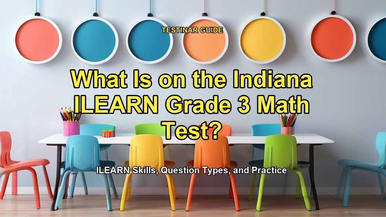 What Is on the Indiana ILEARN Grade 3 Math Test?