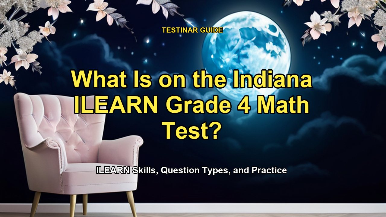 What Is on the Indiana ILEARN Grade 4 Math Test?