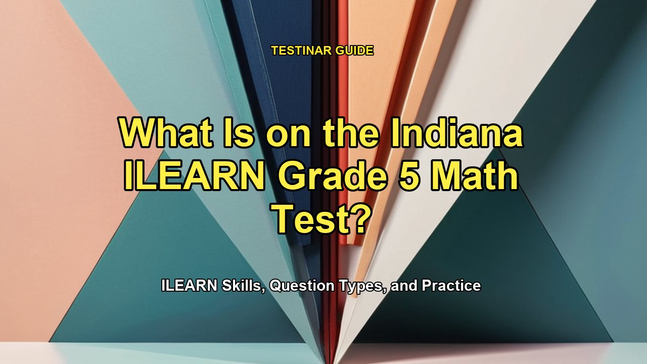 What Is on the Indiana ILEARN Grade 5 Math Test?