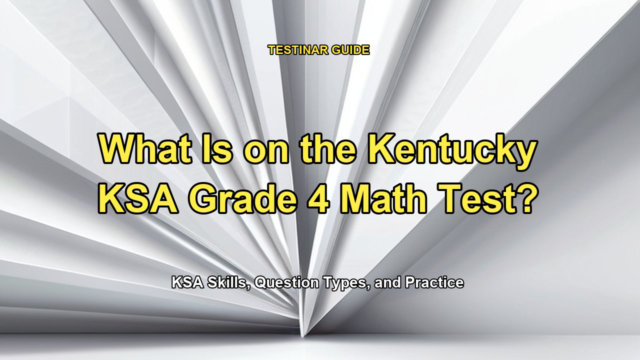 What Is on the Kentucky KSA Grade 4 Math Test?