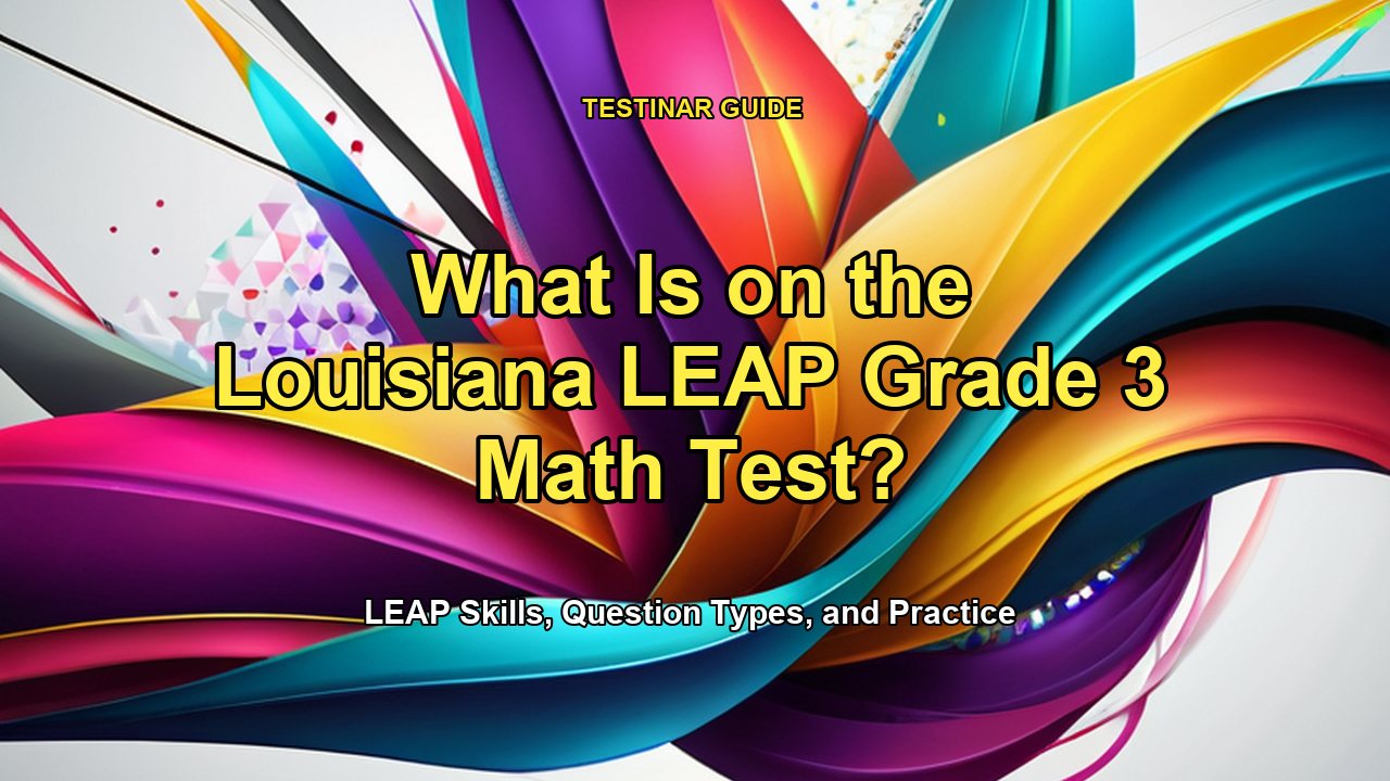 What Is on the Louisiana LEAP Grade 3 Math Test?