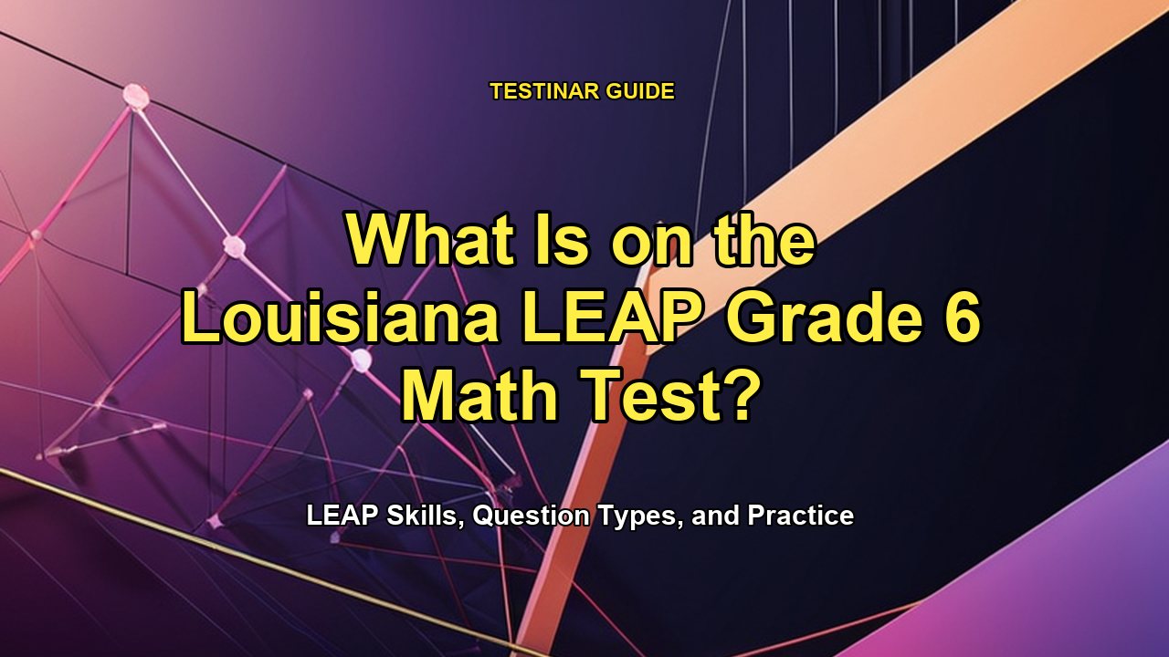 What Is on the Louisiana LEAP Grade 6 Math Test?