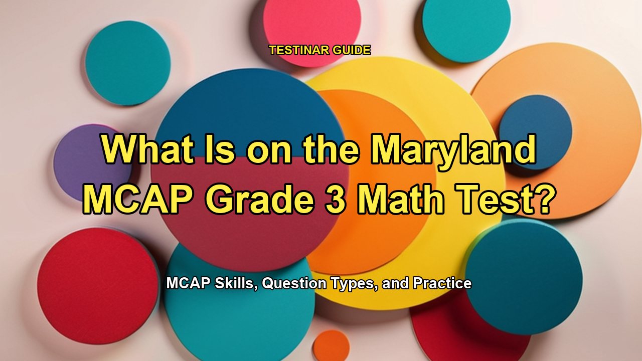 What Is on the Maryland MCAP Grade 3 Math Test?