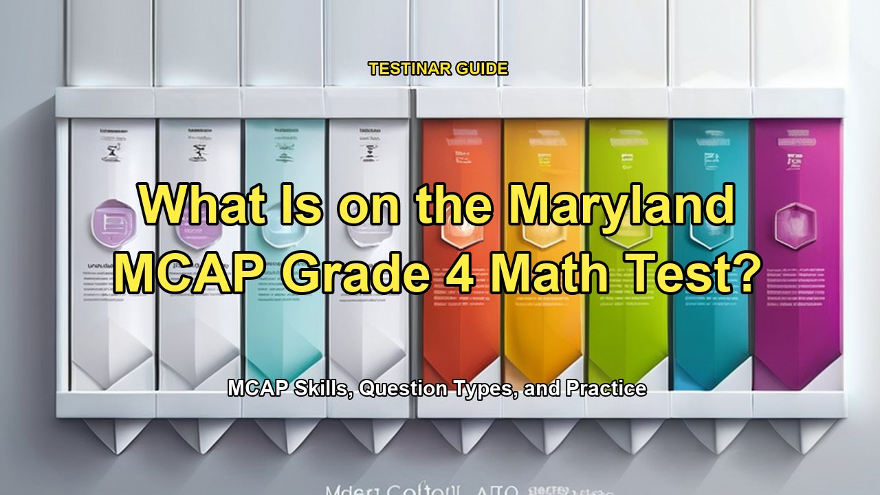 What Is on the Maryland MCAP Grade 4 Math Test?