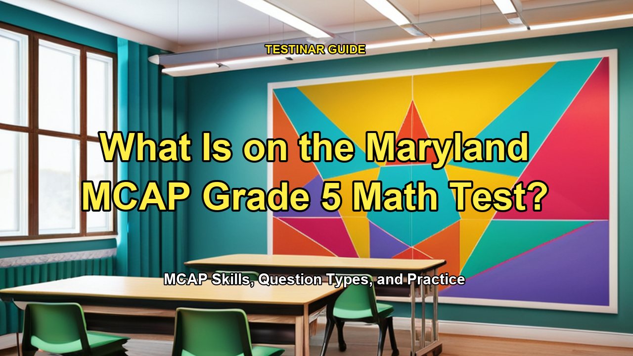 What Is on the Maryland MCAP Grade 5 Math Test?