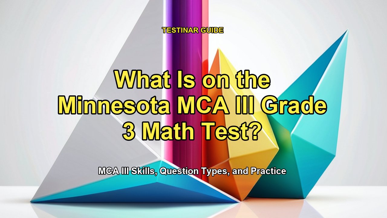 What Is on the Minnesota MCA III Grade 3 Math Test?