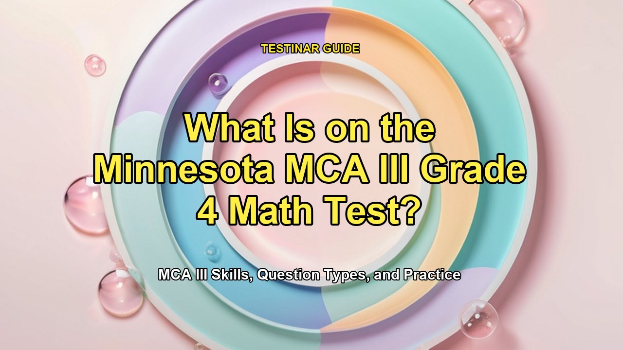 What Is on the Minnesota MCA III Grade 4 Math Test?