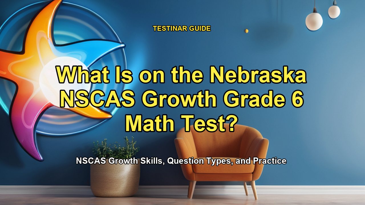 What Is on the Nebraska NSCAS Growth Grade 6 Math Test?