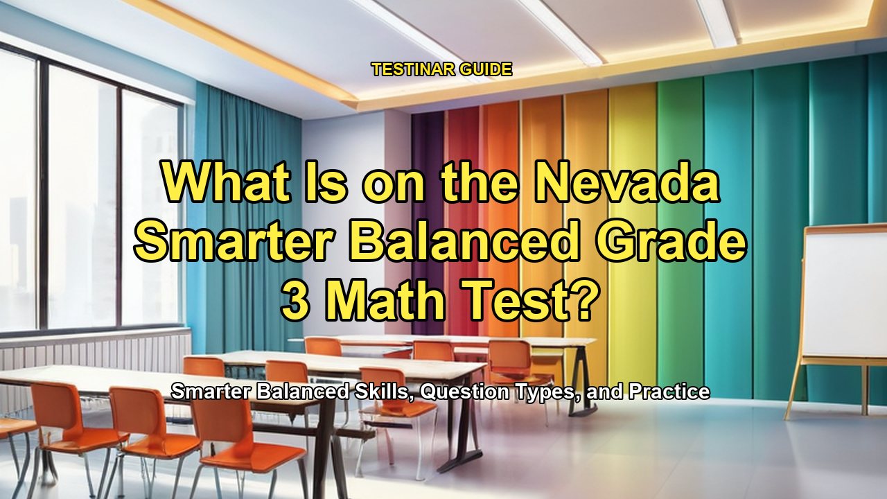 What Is on the Nevada Smarter Balanced Grade 3 Math Test?