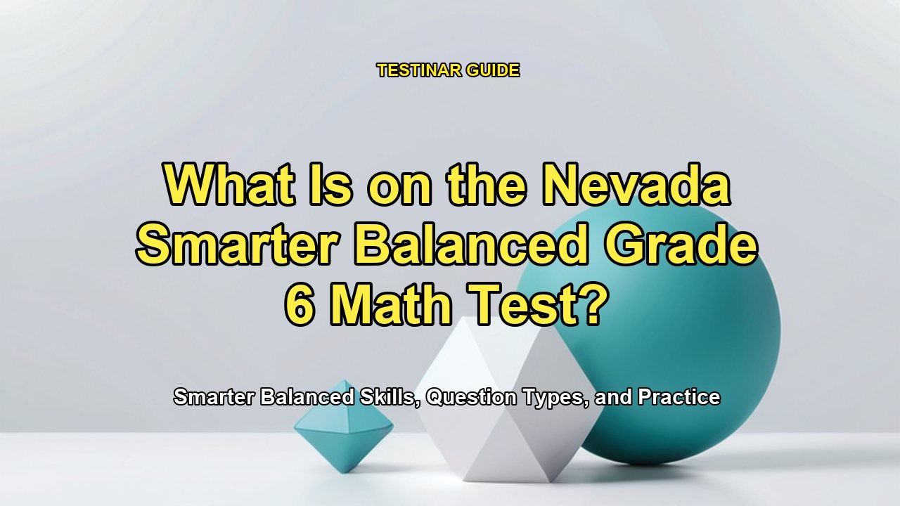 What Is on the Nevada Smarter Balanced Grade 6 Math Test?