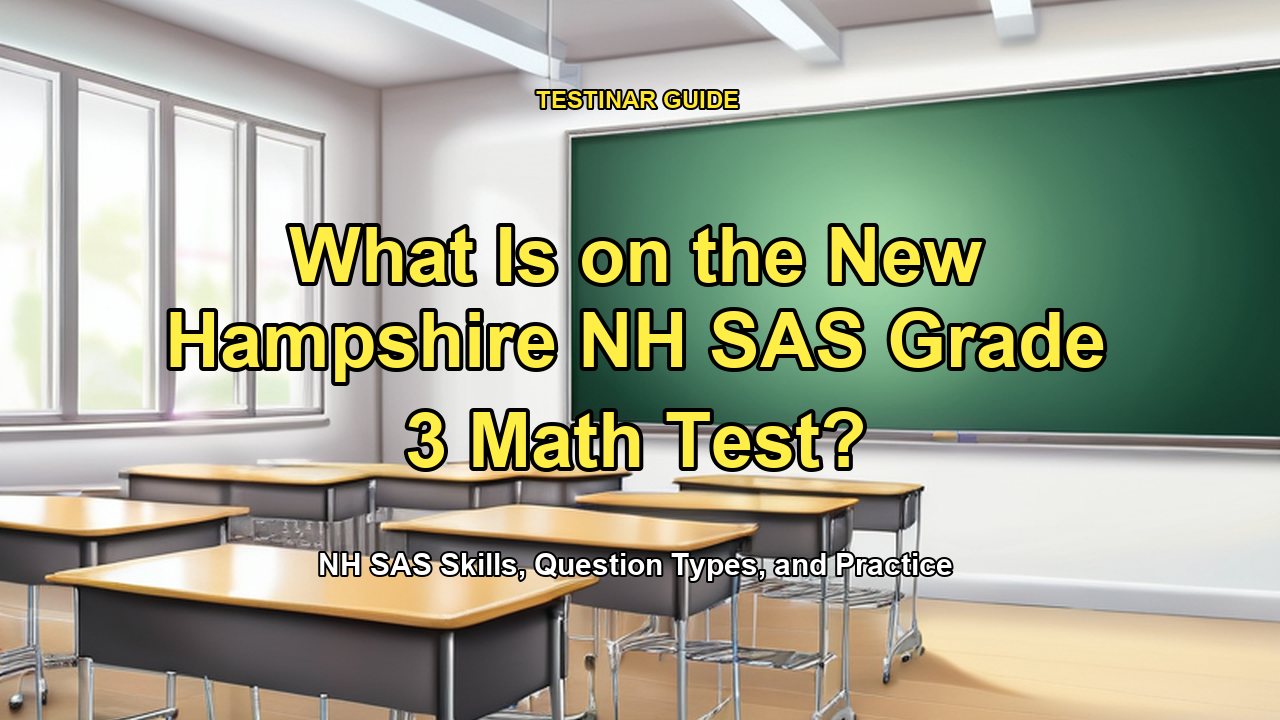 What Is on the New Hampshire NH SAS Grade 3 Math Test?
