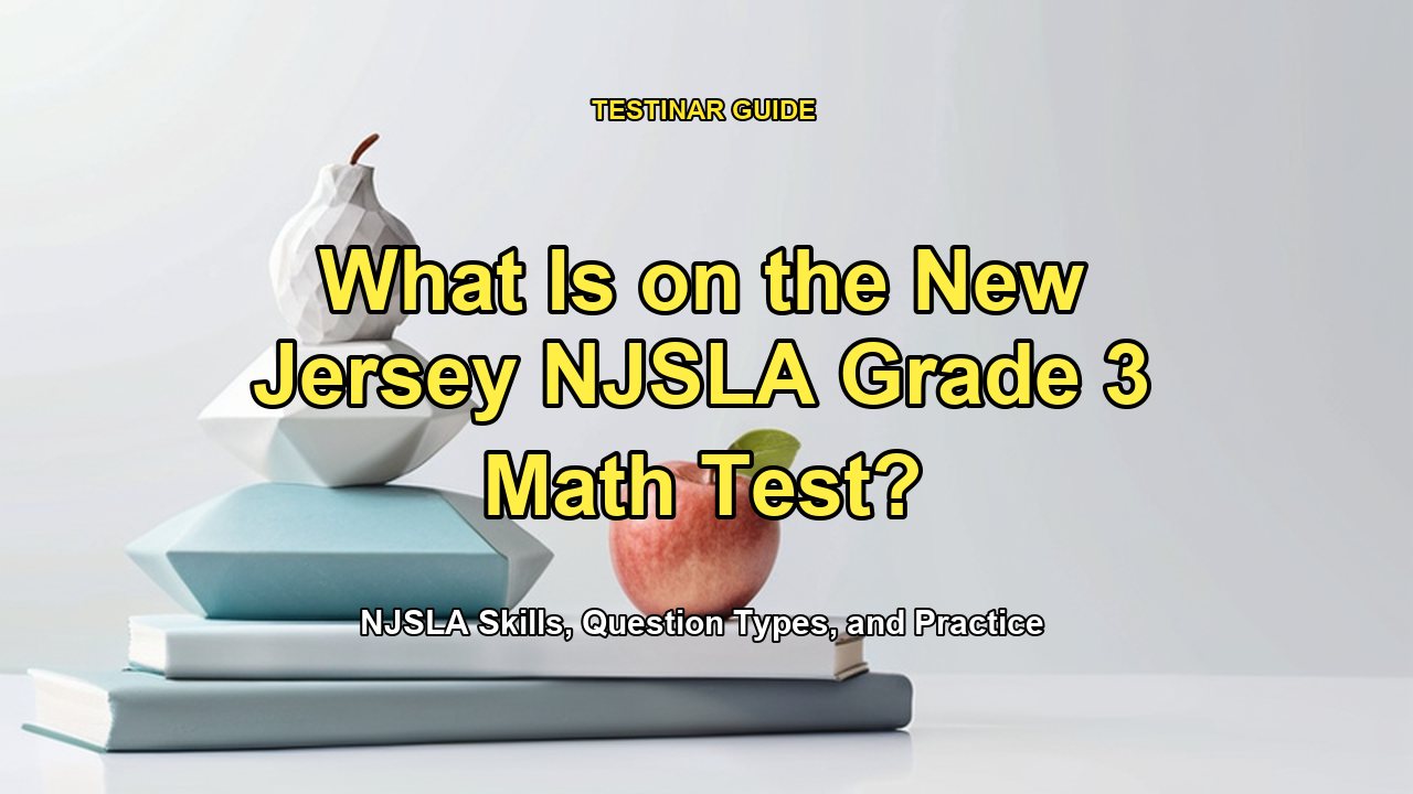 What Is on the New Jersey NJSLA Grade 3 Math Test?