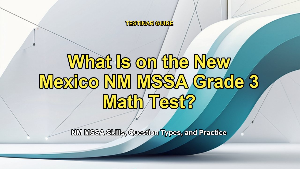 What Is on the New Mexico NM MSSA Grade 3 Math Test?