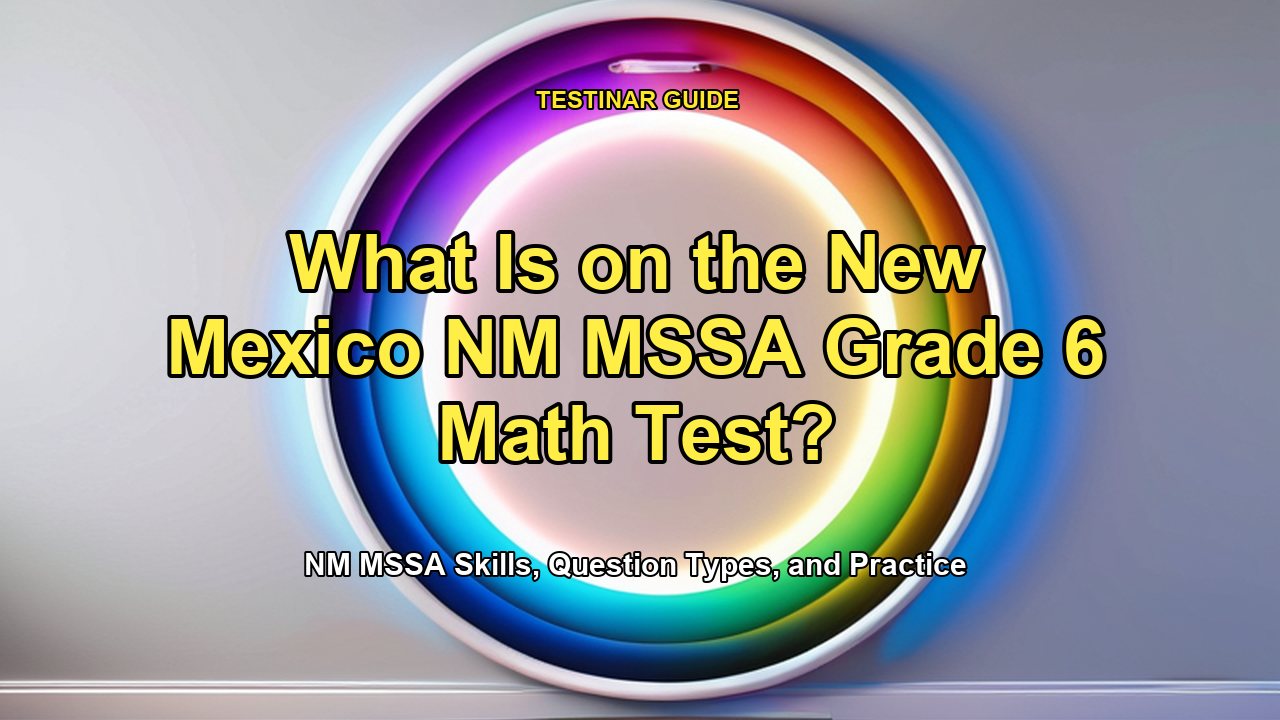 What Is on the New Mexico NM MSSA Grade 6 Math Test?