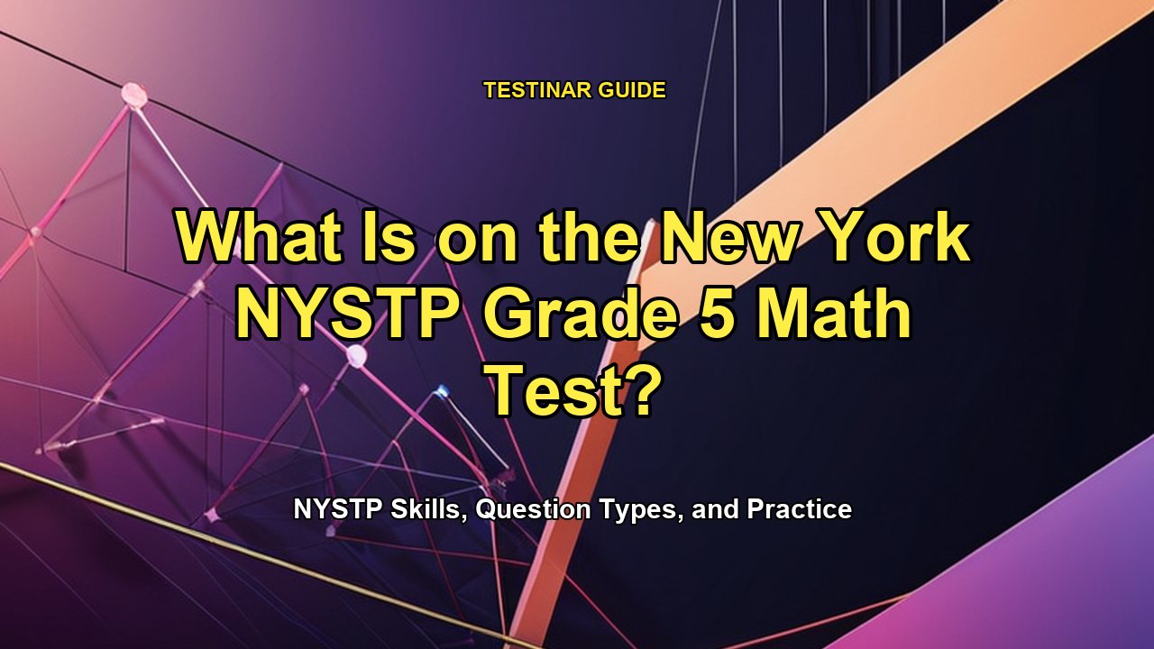 What Is on the New York NYSTP Grade 5 Math Test?