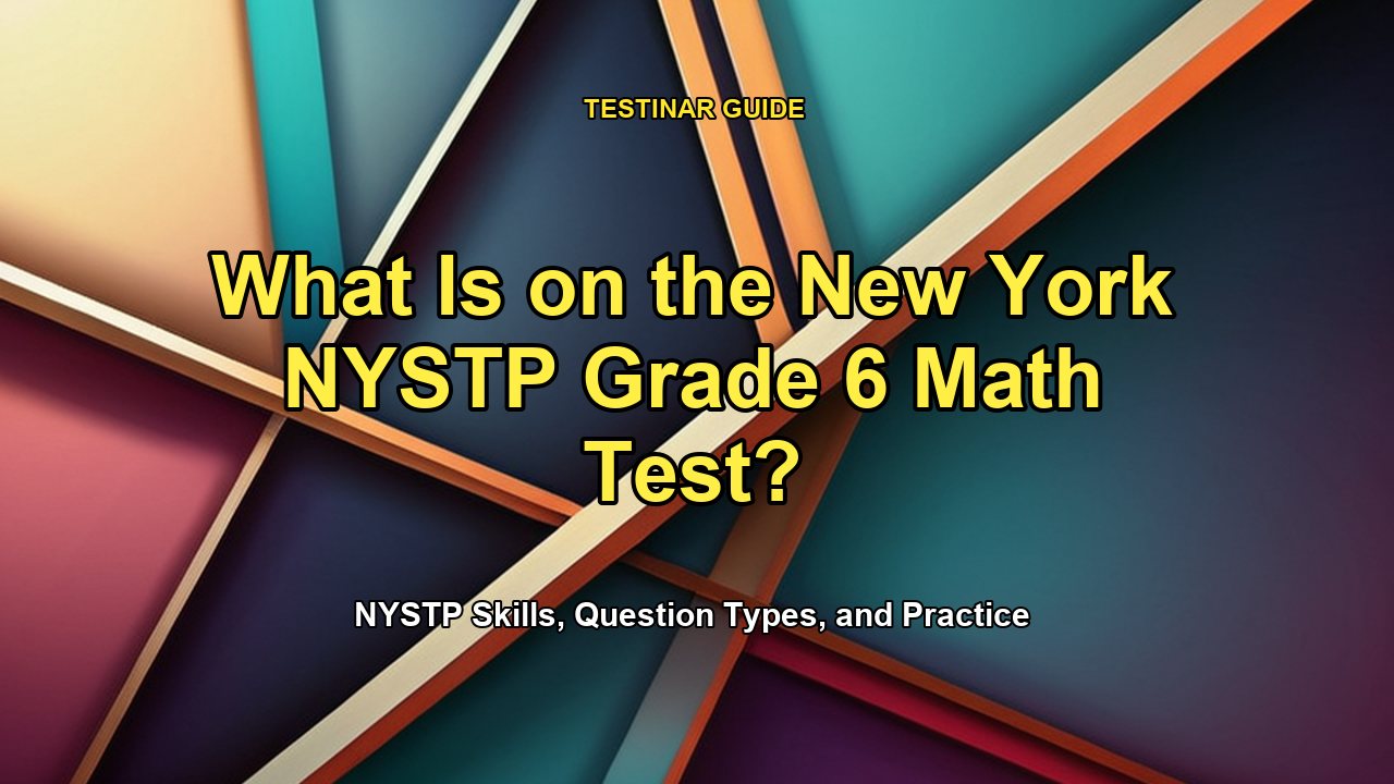 What Is on the New York NYSTP Grade 6 Math Test?