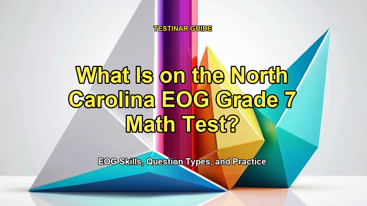 What Is on the North Carolina EOG Grade 7 Math Test?