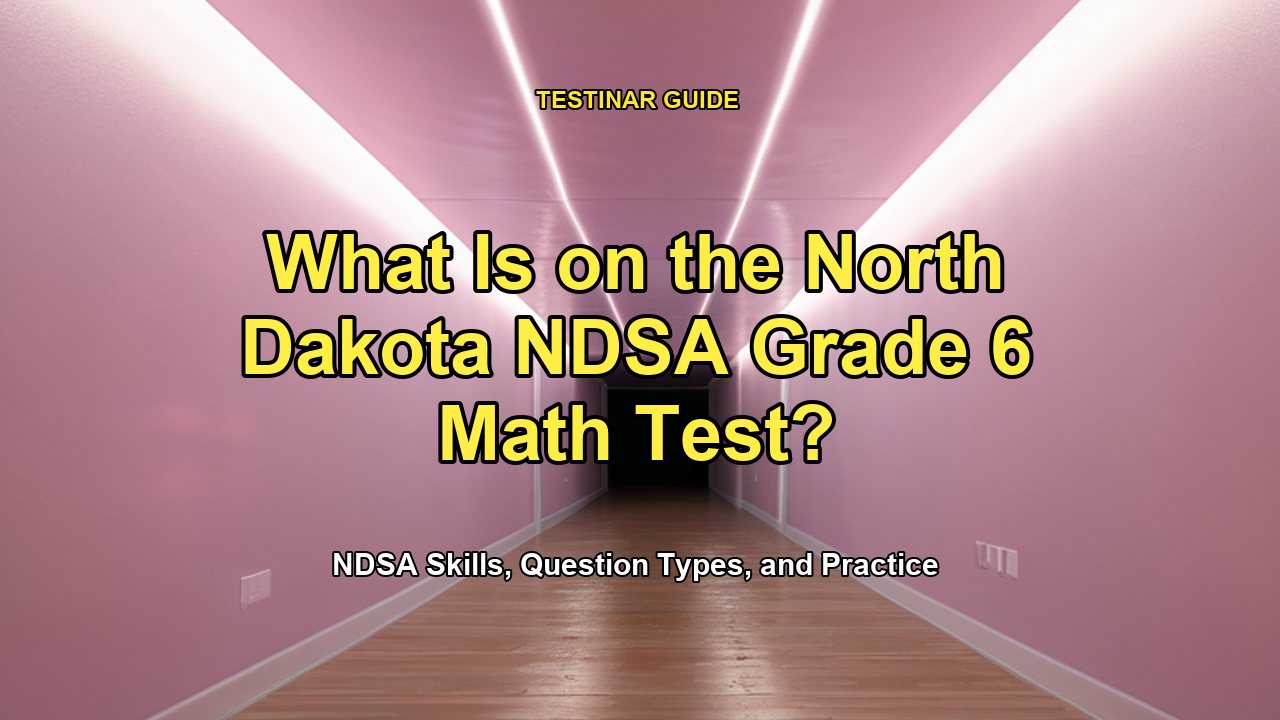 What Is on the North Dakota NDSA Grade 6 Math Test?