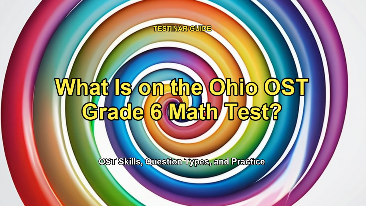 What Is on the Ohio OST Grade 6 Math Test?
