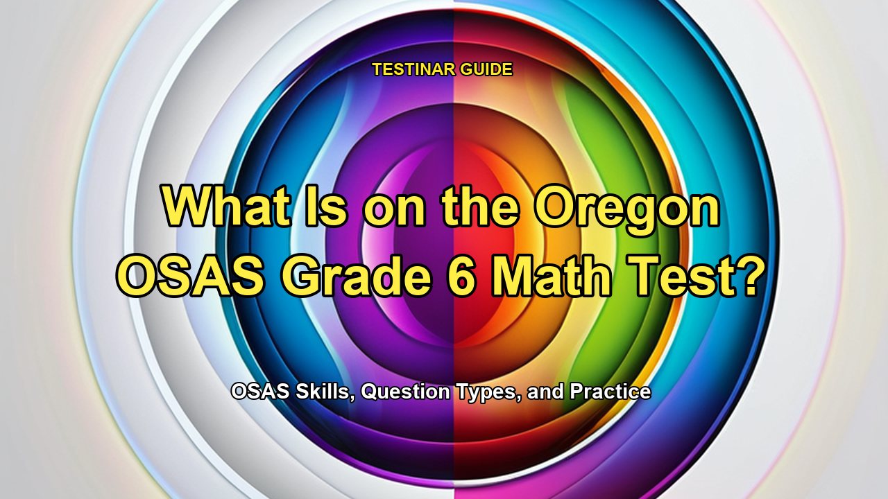 What Is on the Oregon OSAS Grade 6 Math Test?