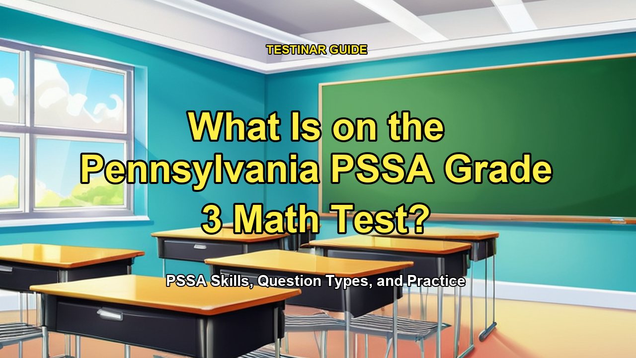 What Is on the Pennsylvania PSSA Grade 3 Math Test?