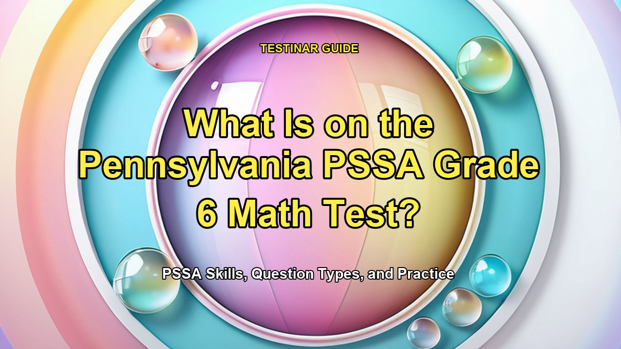 What Is on the Pennsylvania PSSA Grade 6 Math Test?