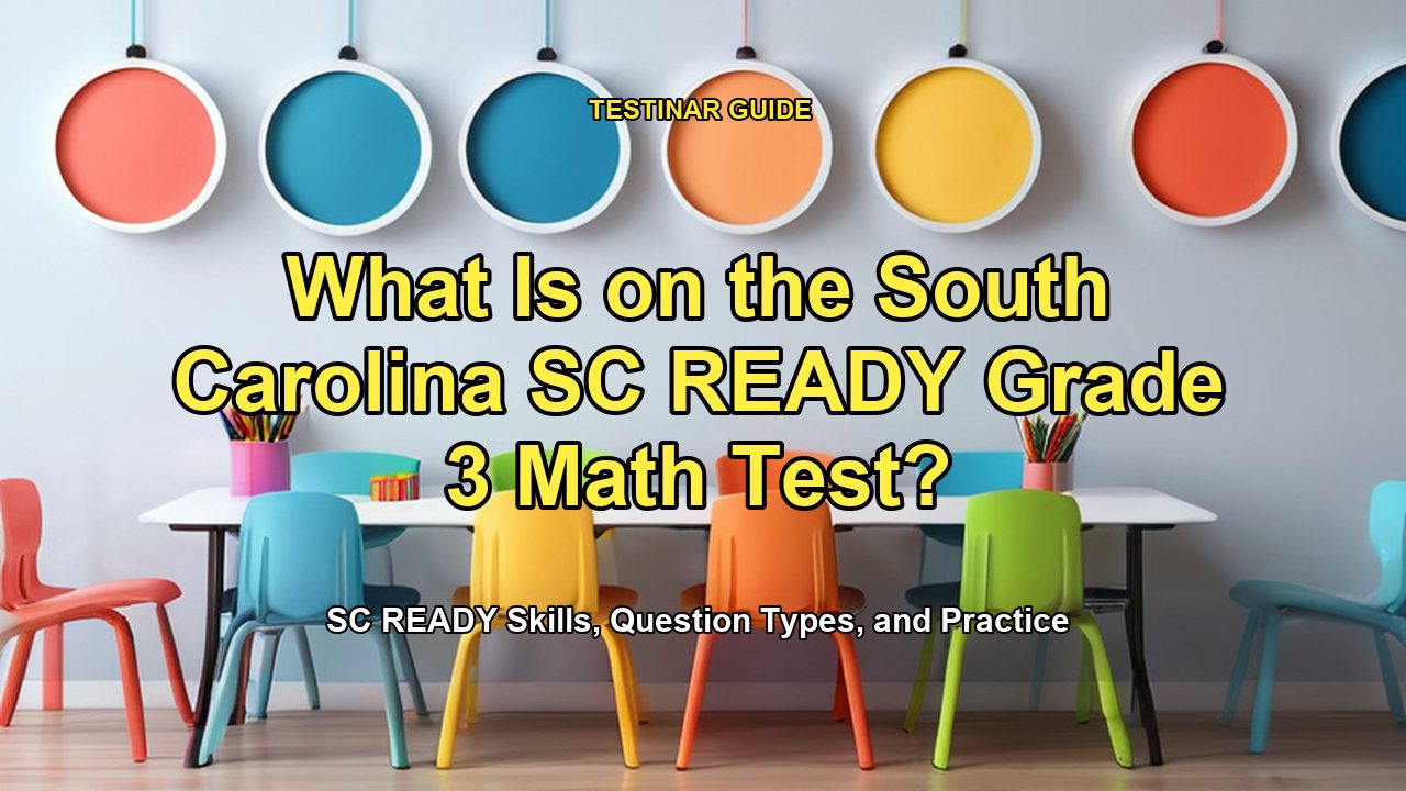 What Is on the South Carolina SC READY Grade 3 Math Test?
