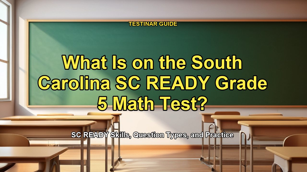 What Is on the South Carolina SC READY Grade 5 Math Test?