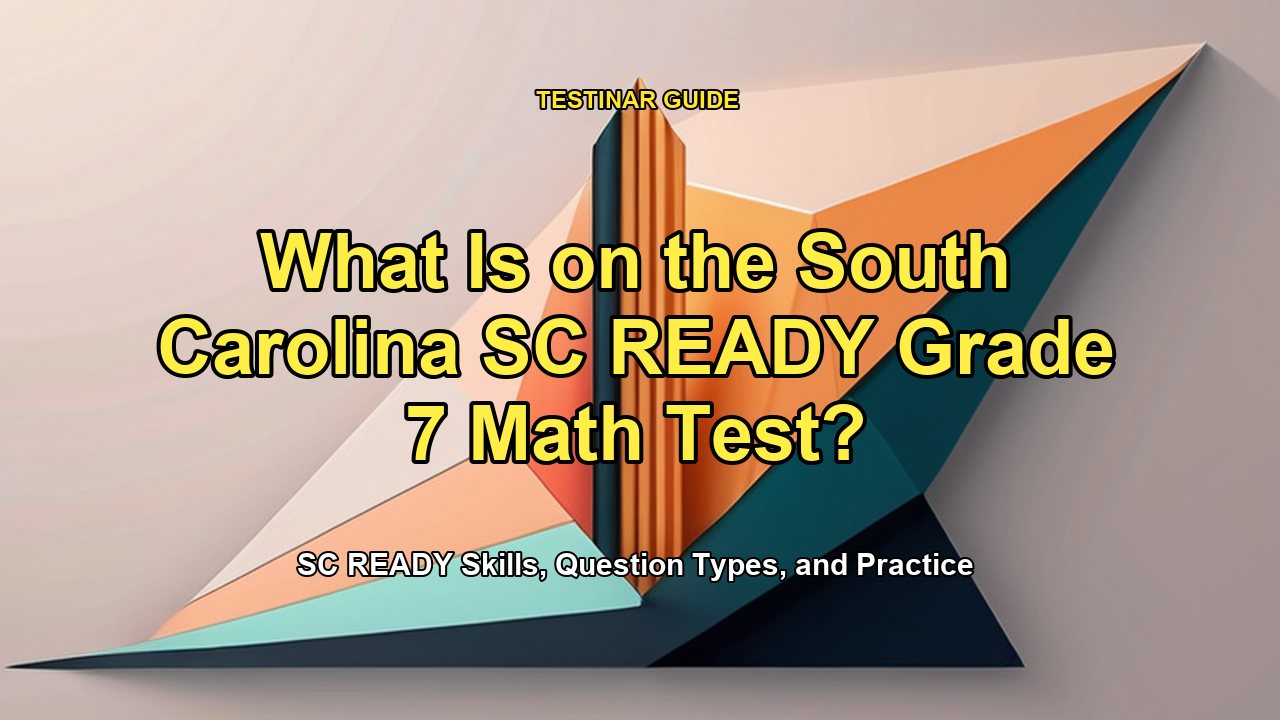 What Is on the South Carolina SC READY Grade 7 Math Test?