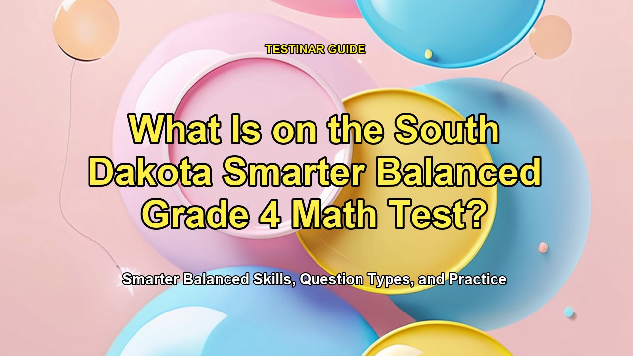 What Is on the South Dakota Smarter Balanced Grade 4 Math Test?