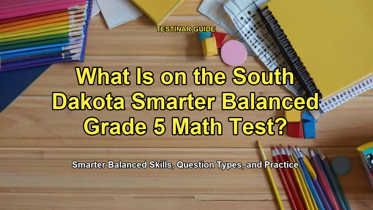 What Is on the South Dakota Smarter Balanced Grade 5 Math Test?